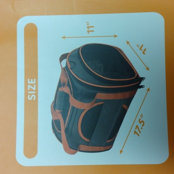 Okmee Portable Pet Carrier Brand New Never Used Airline Approved - Picture 4 of 10